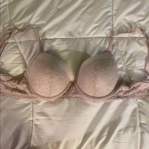 Aerie Nude Lace Bra 36DD